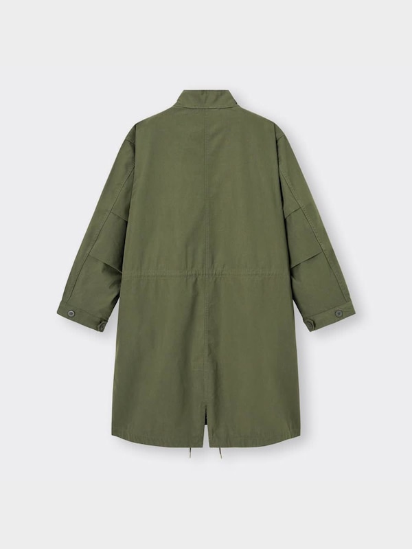 オーバーサイズモッズコート+E