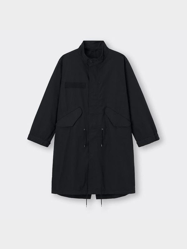 オーバーサイズモッズコート+E