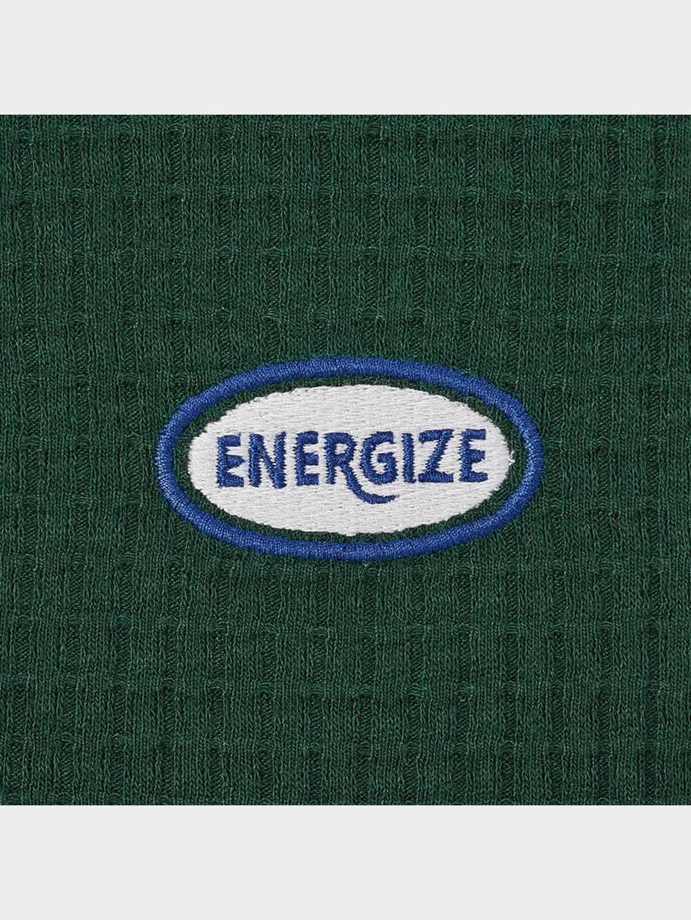 GU公式 | KIDS(男女兼用)ワッフルT(長袖)(ロゴ)