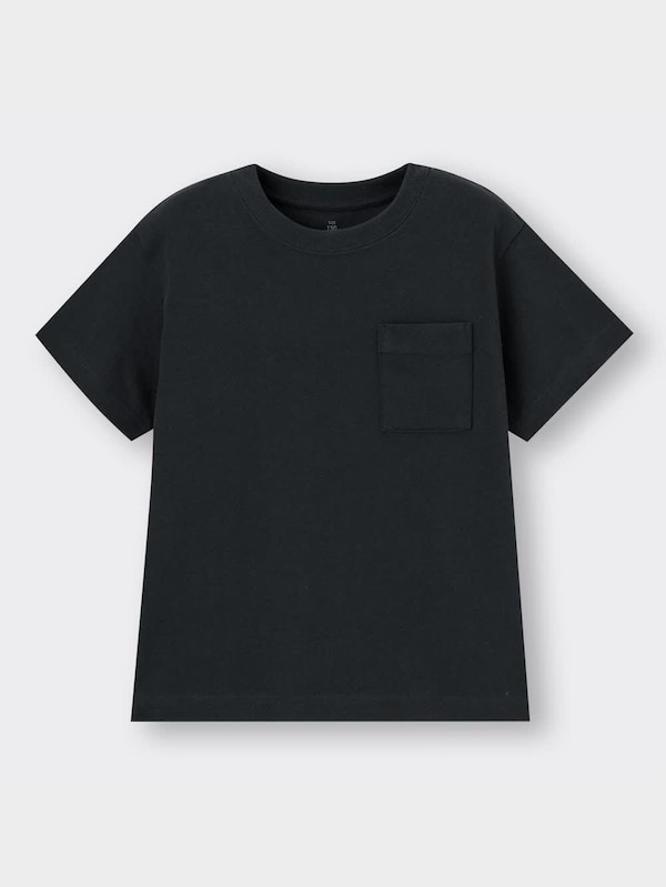 KIDS(男女��兼用)コットンポケ付きT(半袖)