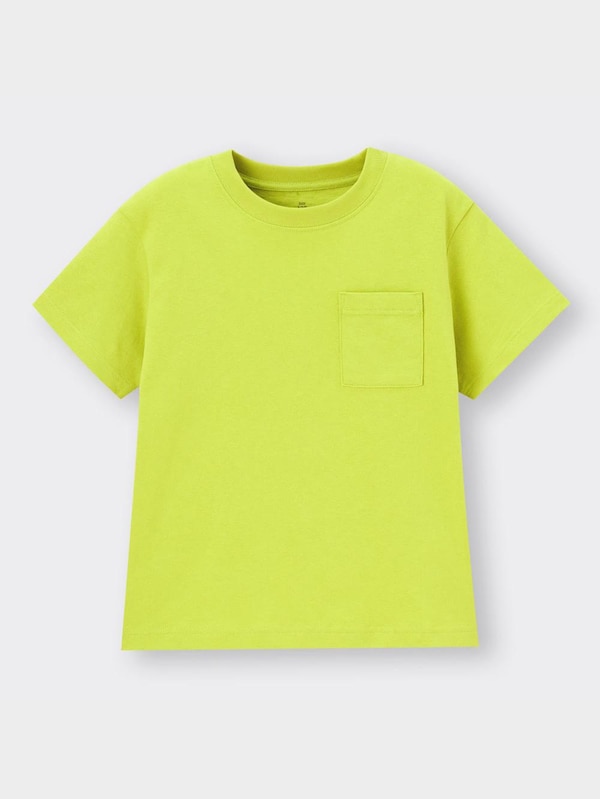 KIDS(男女兼用)コットンポケ付きT(半袖)
