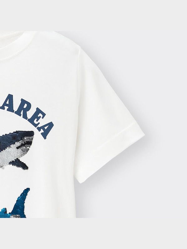 BOYSスパンコールT(半袖)(シャーク)