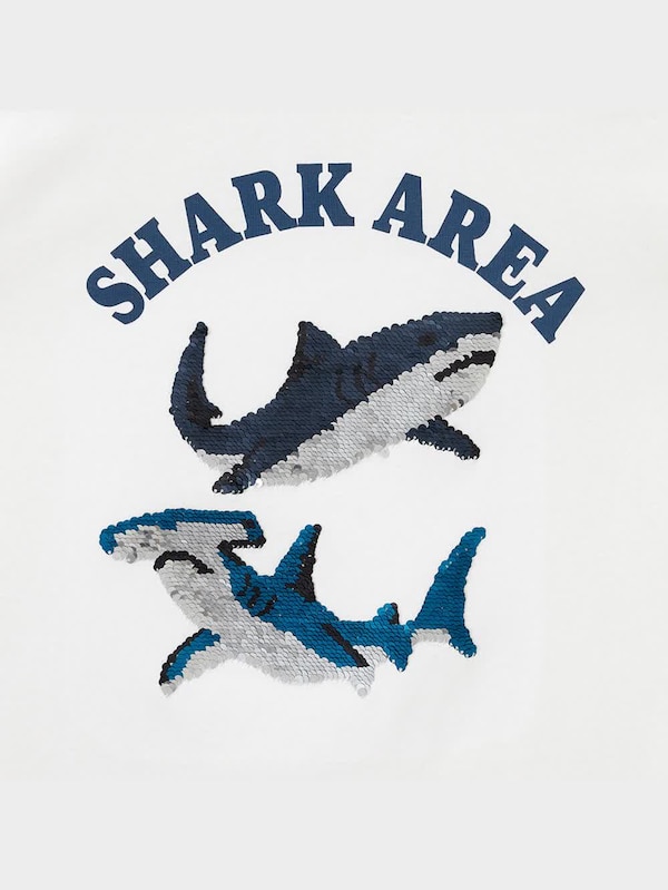 BOYSスパンコールT(半袖)(シャーク)