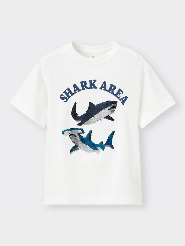 BOYSスパンコールT(半袖)(シャーク)
