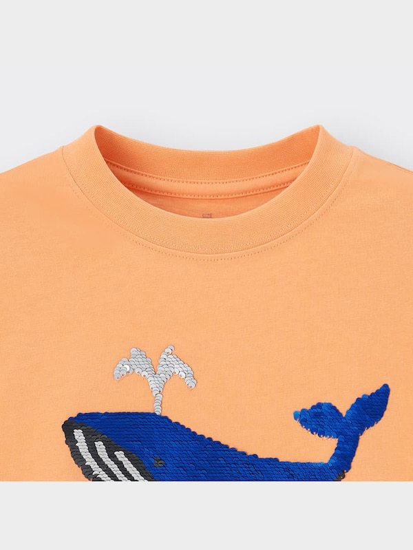 BOYSスパンコールT(半袖)(ホエール)