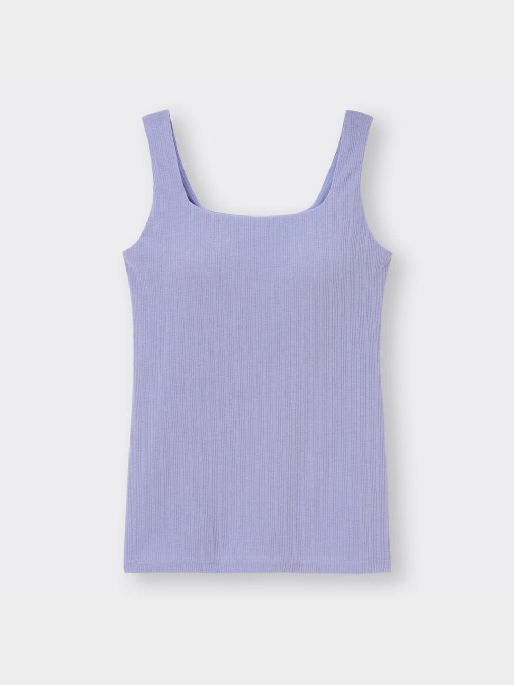 ◇新品・タグ付◇　GOOD GRIEF!　SQUARE NECK 　タンクトップ GOOD GRIEF/グッドグリーフ】 Rib Tank Top グレー リブタンク