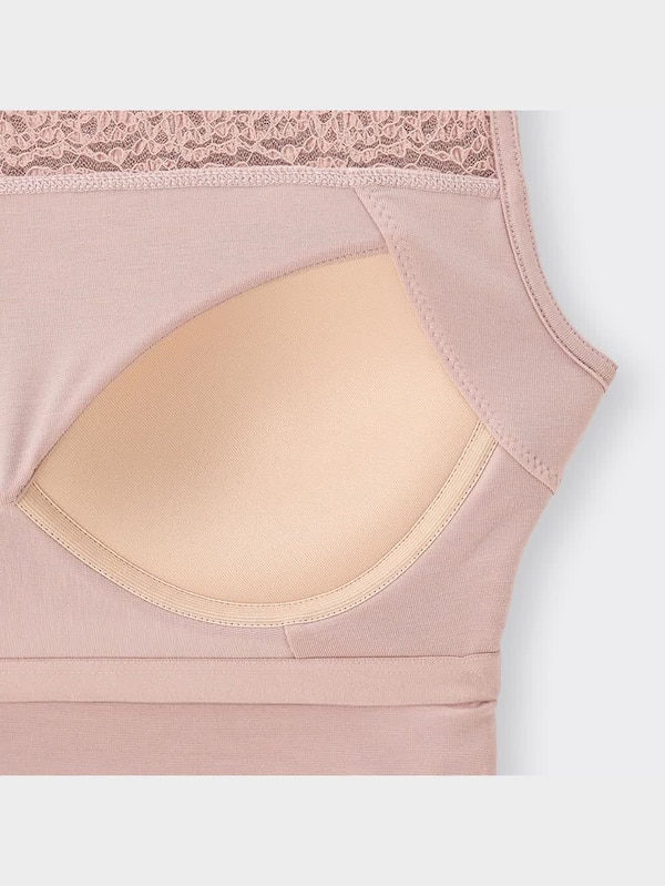 ブラフィールレースハイネックT(ノースリーブ)+E