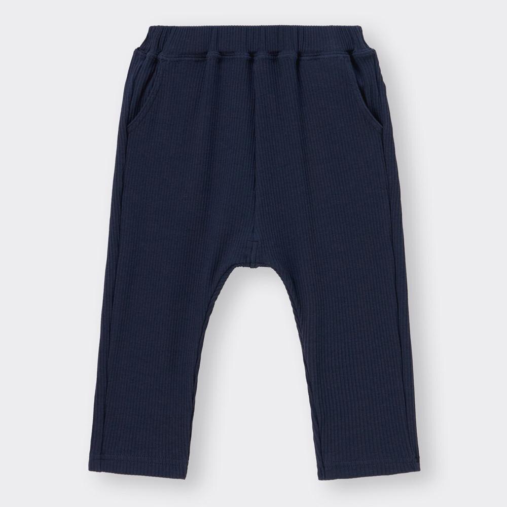 BABY(TODDLER)サマナルパンツ(10分丈)(リブ)(セットアップ可能)