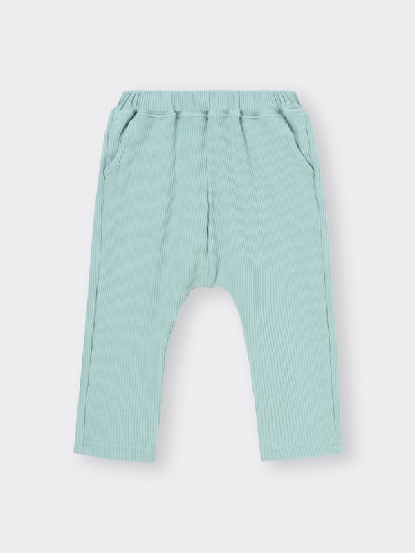 BABY(TODDLER)サマナルパンツ(10分丈)(リブ)(セットアップ可能)