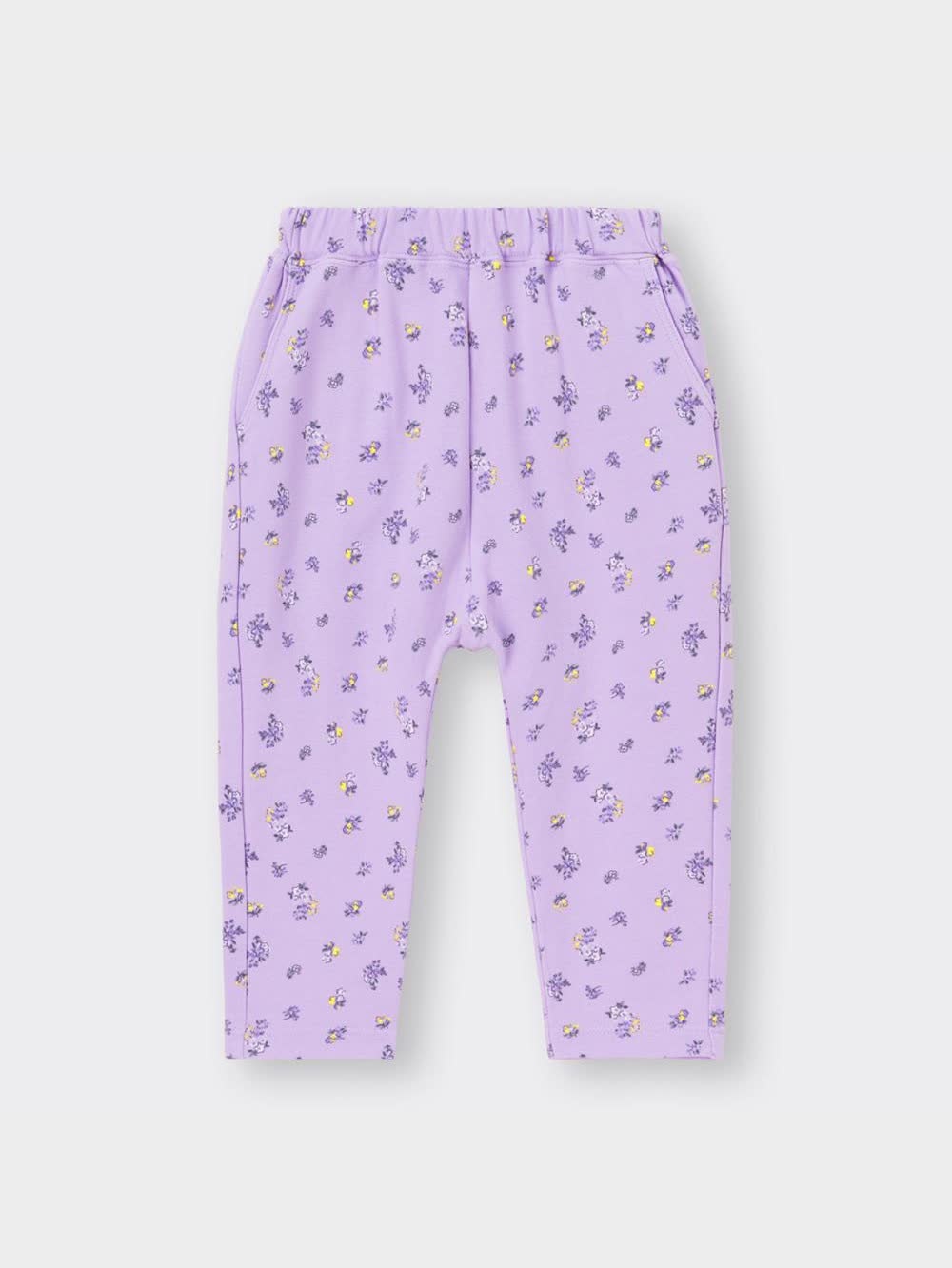 0701専用 GU公式 | BABY(TODDLER)サマナルパンツ(10分丈)(フラワー)+E