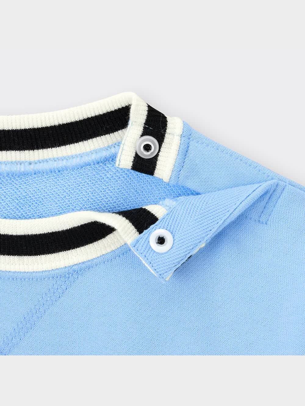 GU公式 | BABY(TODDLER)リブボーダースウェットプルオーバー(長袖)