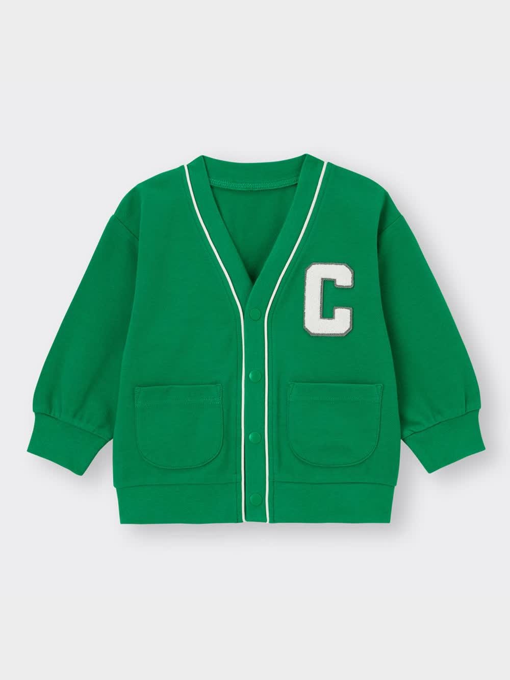 GU公式 | BABY(TODDLER)カットソーカーディガン(長袖)(キッズ)