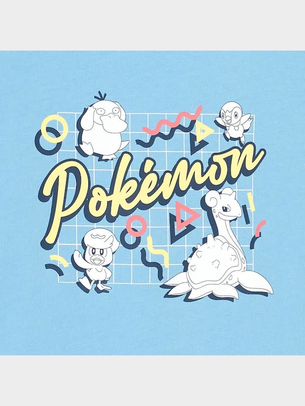 KIDS(男女兼用)グラフィックT(半袖) Pokemon 1