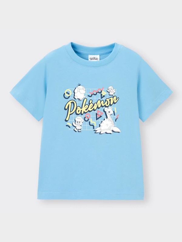 KIDS(男女兼用)グラフィックT(半袖) Pokemon 1