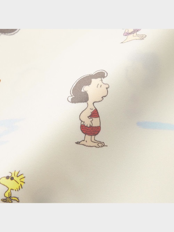 サテンパジャマ(半袖&ショートパンツ) Peanuts