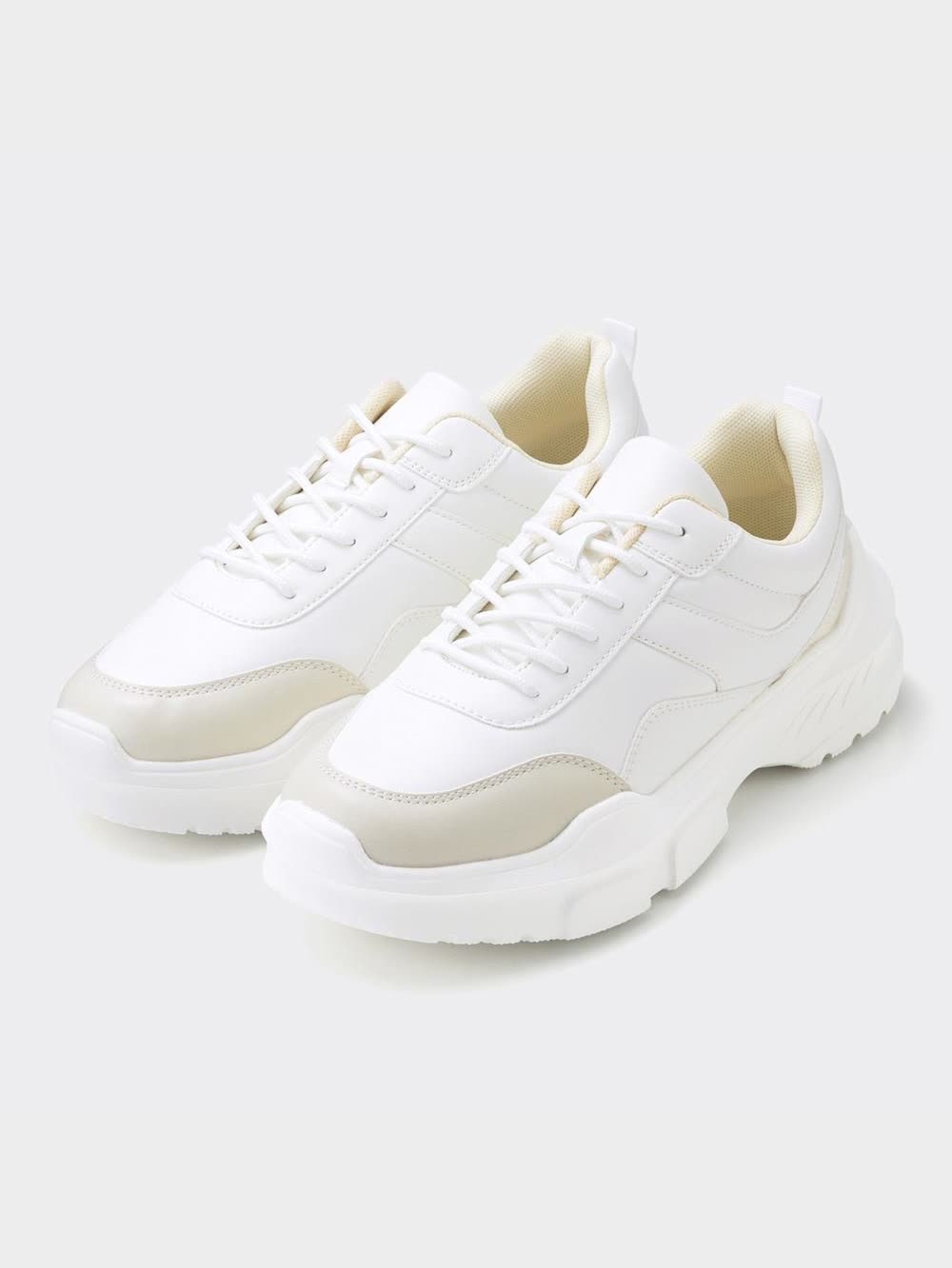 オンリー10点 GU公式 | ボリュームソールスニーカー