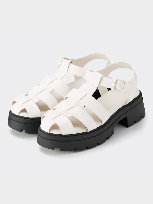 ボリュームソールグルカサンダル