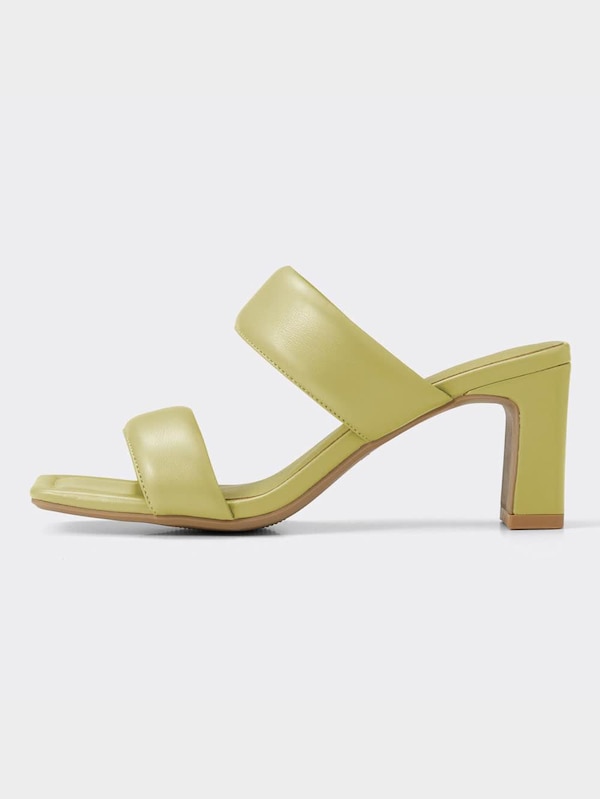 パフィーヒールミュール+X