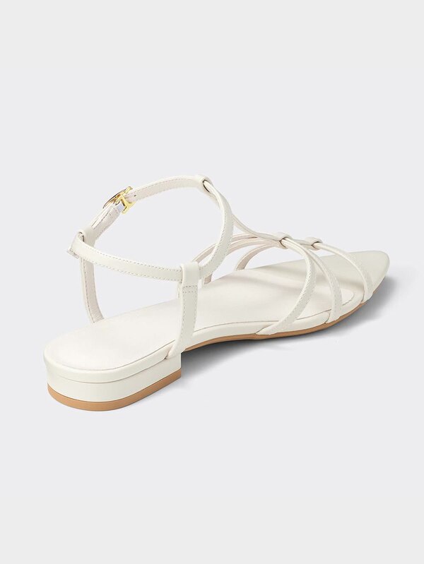 ポインテッドフラットサンダル+X