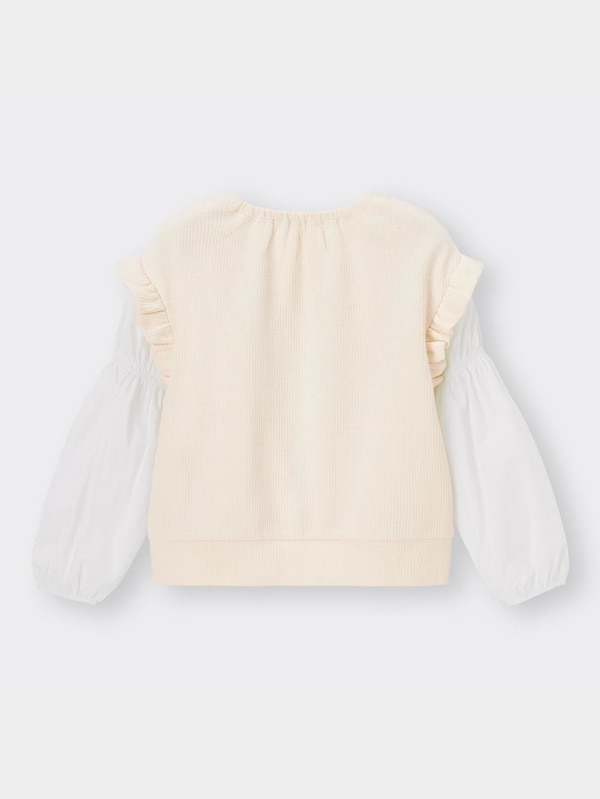 GIRLSベストレイヤードプルオーバー(長袖)