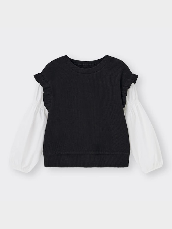 GIRLSベストレイヤードプルオーバー(長袖)