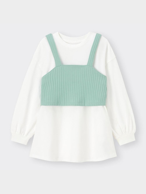 GIRLSビスチェセットチュニック(長袖)