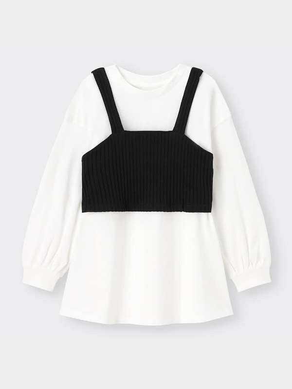 GIRLSビスチェセットチュニック(長袖)