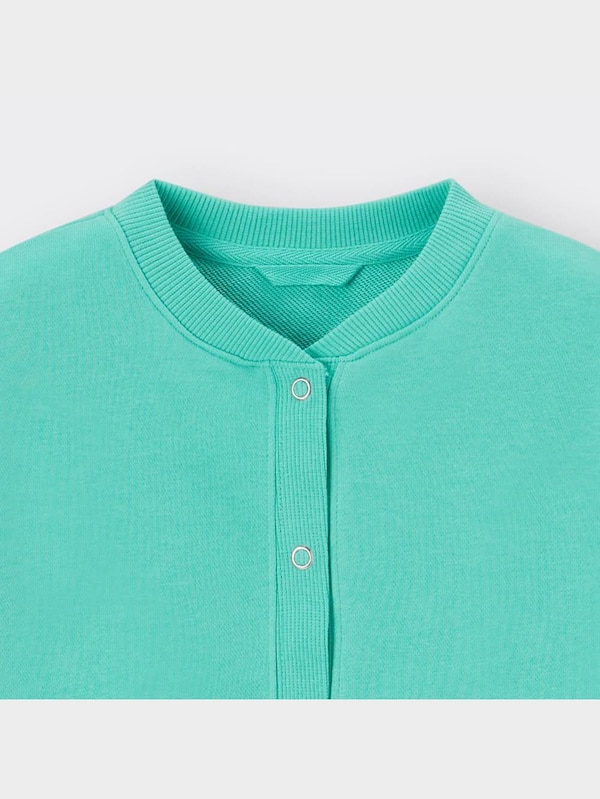 GIRLSクルーネックスウェットカーディガン(長袖)