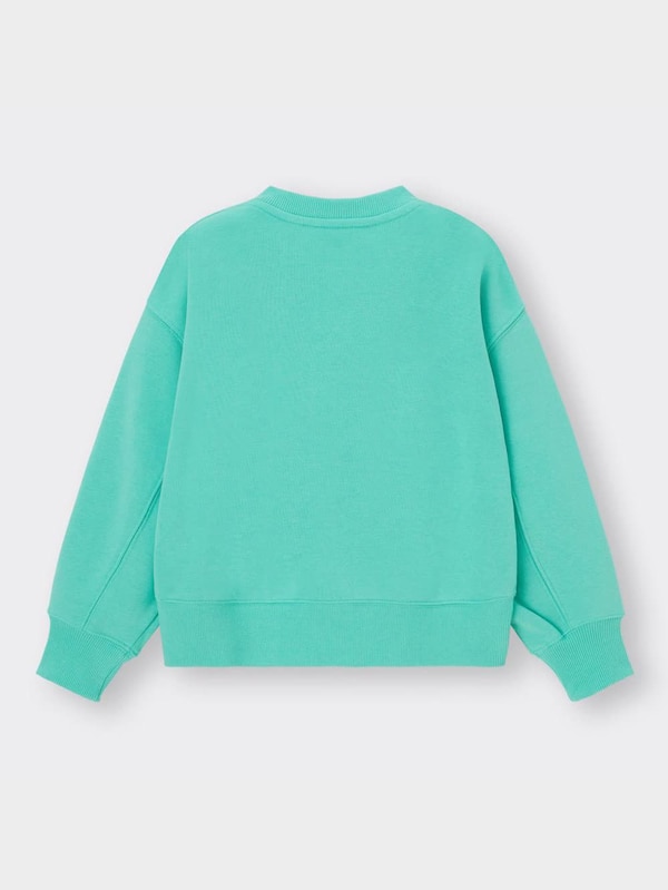 GIRLSクルーネックスウェットカーディガン(長袖)