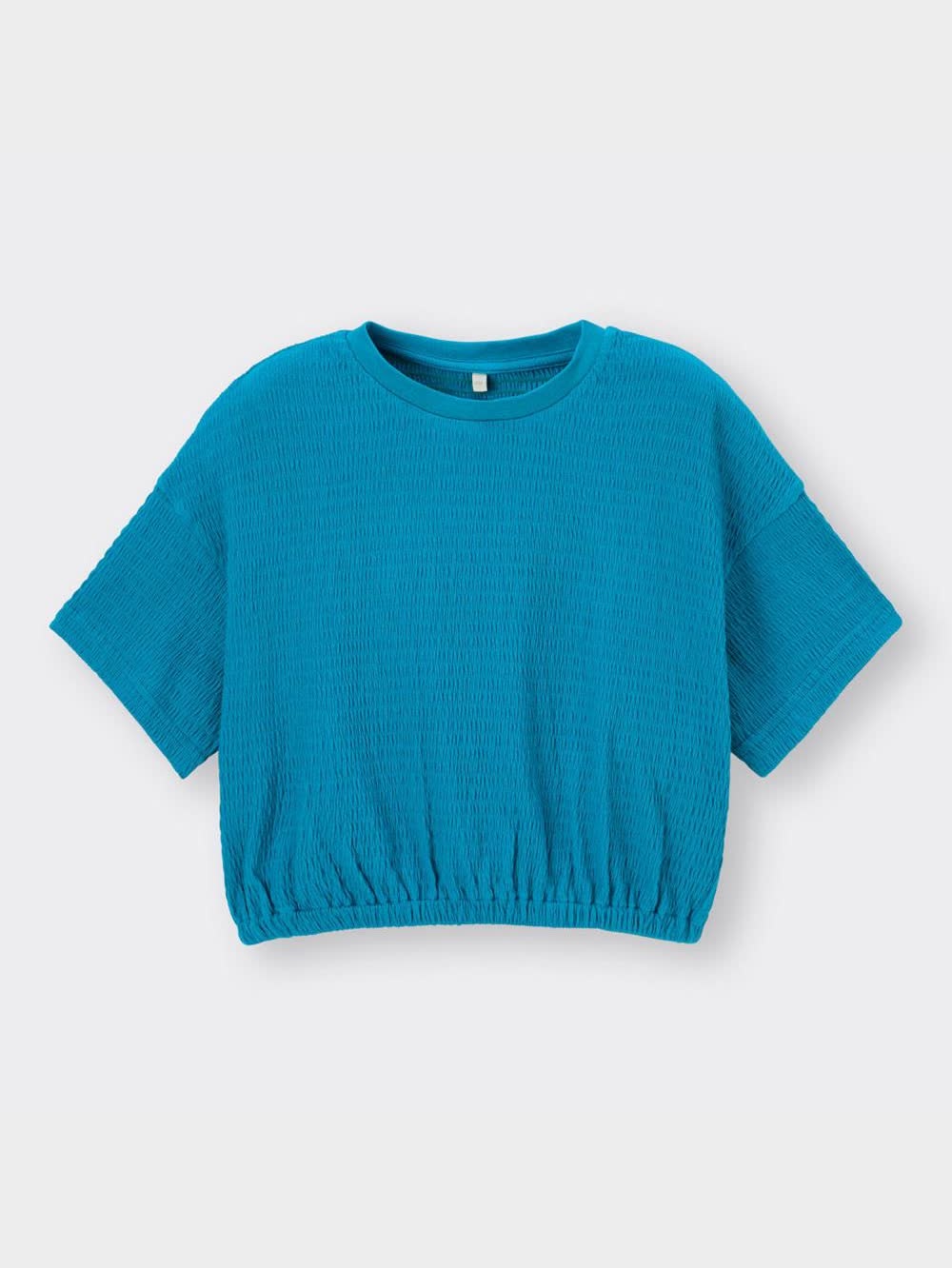 GU公式 | GIRLSクロップドギャザーT(半袖)