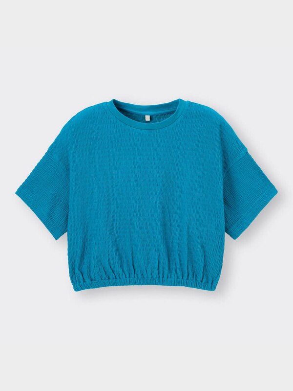 GIRLSクロップドギャザーT(半袖)