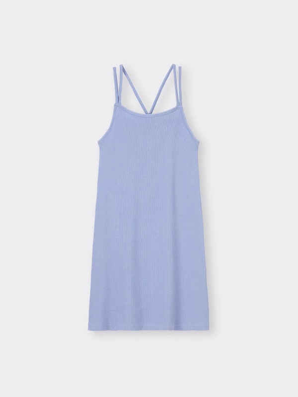 GIRLS 2WAYリブキャミソールワンピース(半袖)