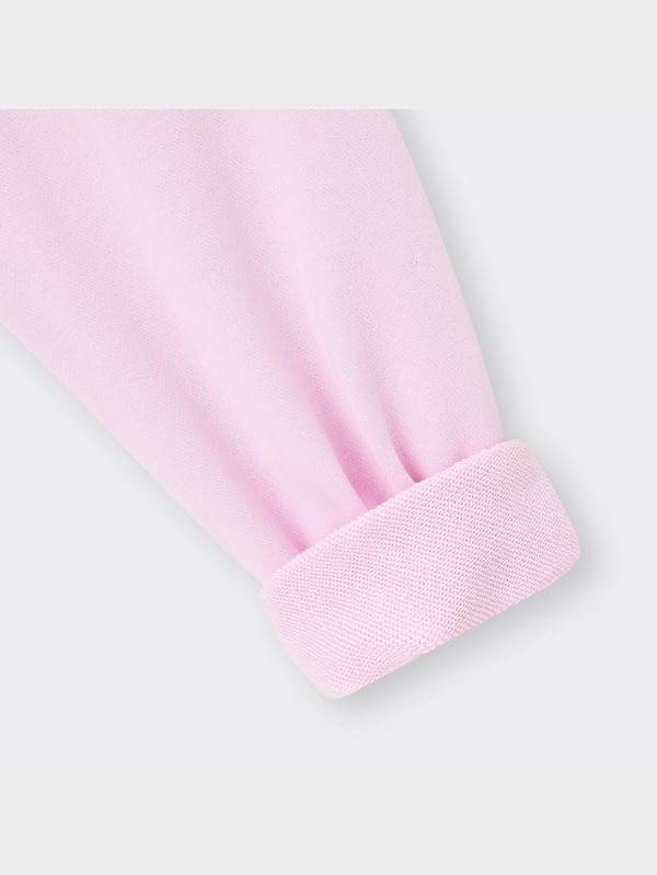 GIRLSクロップドスウェットプルオーバー(長袖)(ロゴ)JR+E