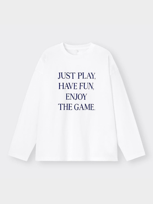 GIRLSグラフィックT(長袖)(ロゴ)JR+E