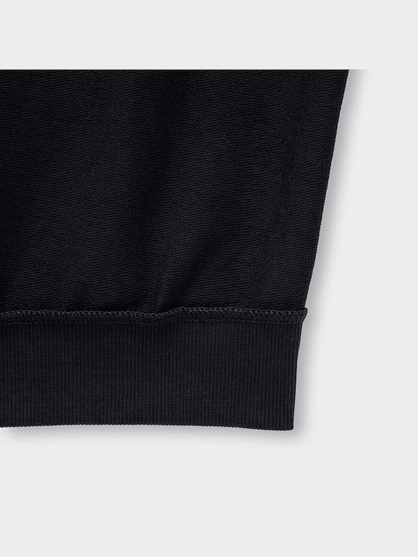 GIRLSスウェットビッグプルオーバー(5分袖)(ロゴ)JR+E(セットアップ可能)