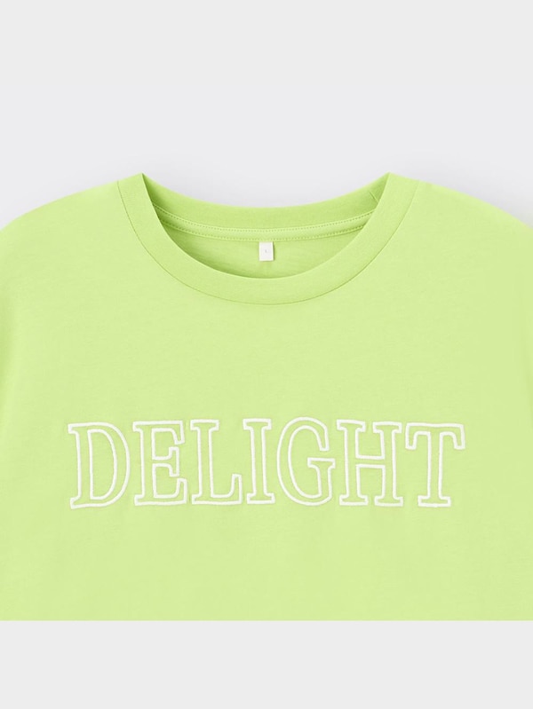 GIRLSクロップドT(半袖)(ロゴ)JR+E