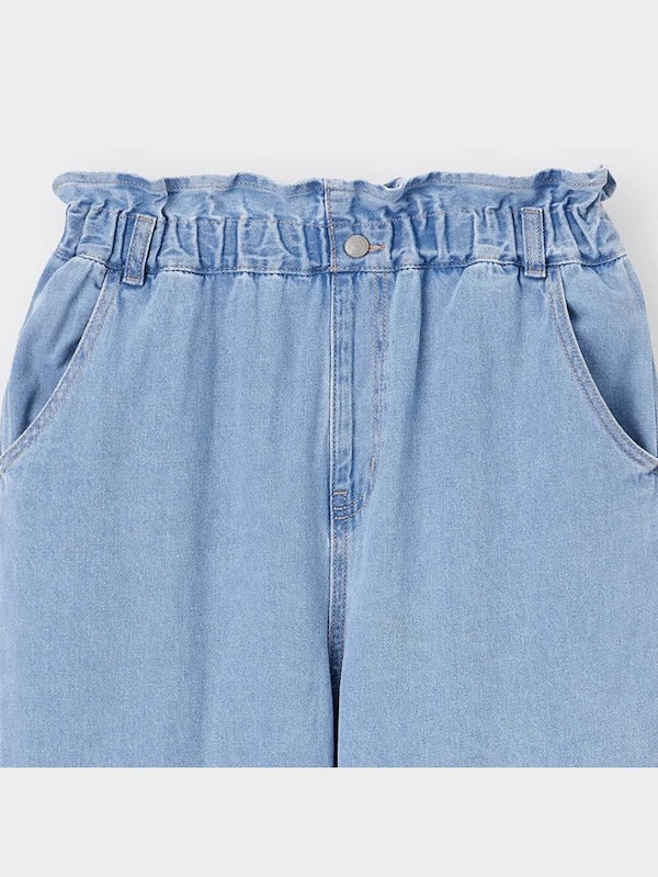GIRLSデニムウエストギャザーパンツJR+E