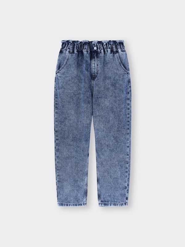 GIRLSデニムウエストギャザーパンツJR+E