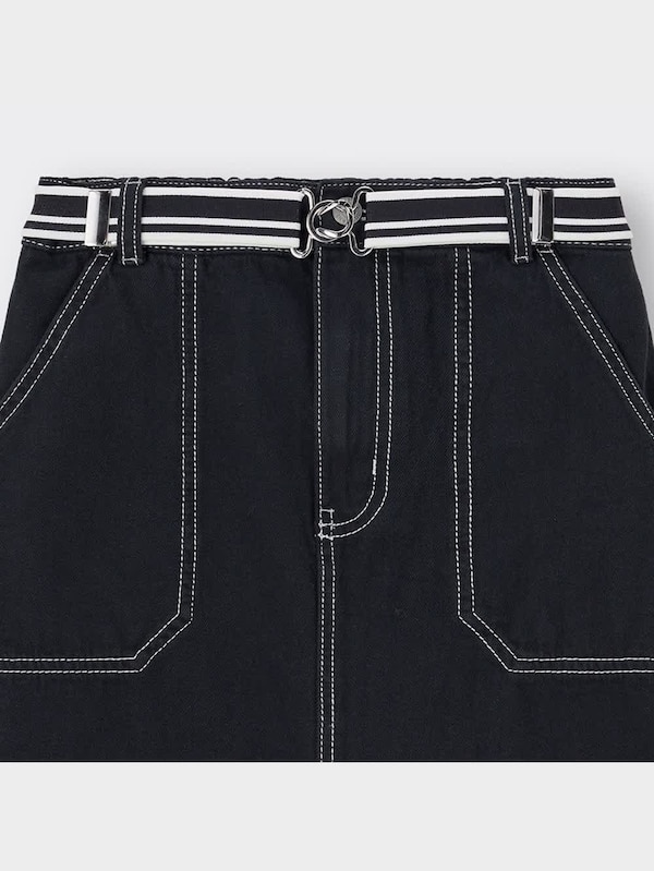 GIRLSベルト付きスカートJR+E