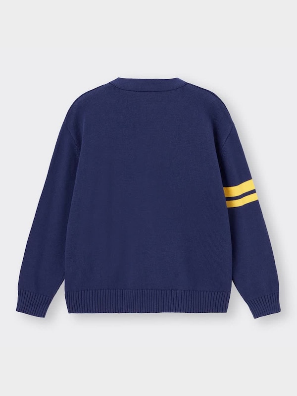 GIRLSウォッシャブルオーバーサイズカーディガン長袖JR+E