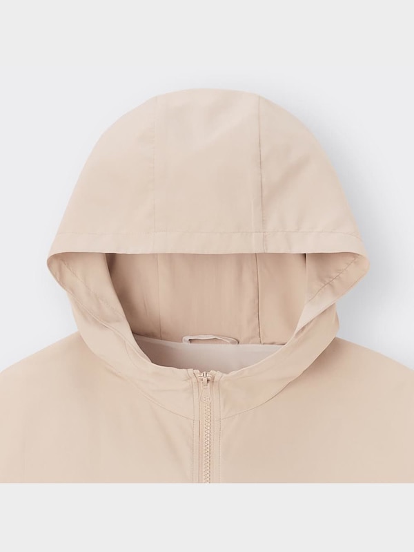 GIRLSバイカラーフーディブルゾンJR+E