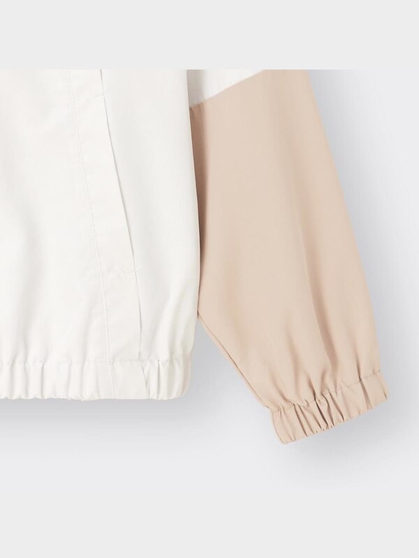 GIRLSバイカラーフーディブルゾンJR+E