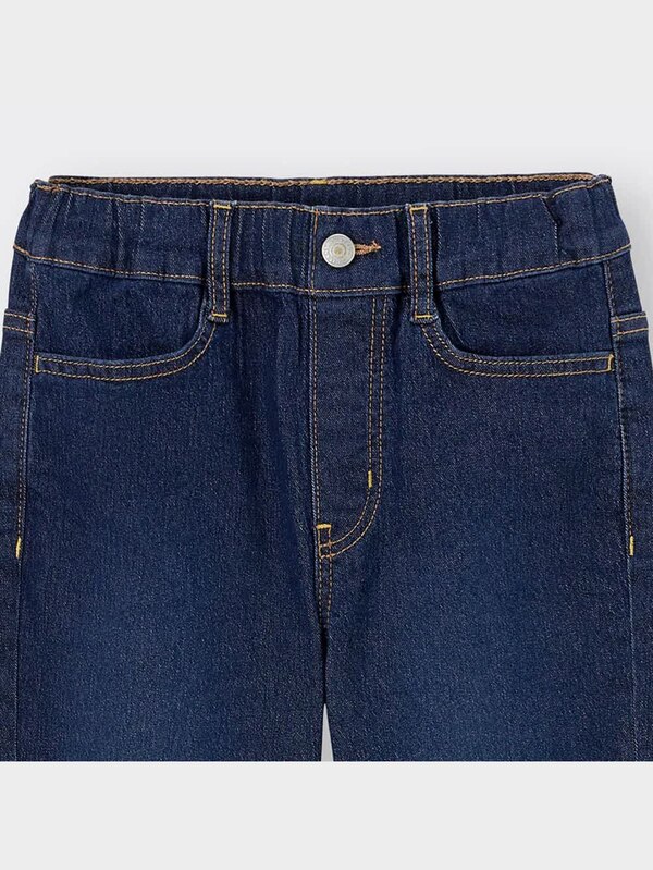 KIDS(男女兼用)のびのびデニムストレートパンツ