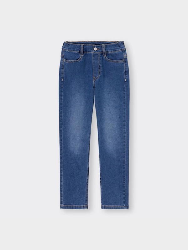 KIDS(男女兼用)のびのびデニムストレートパンツ