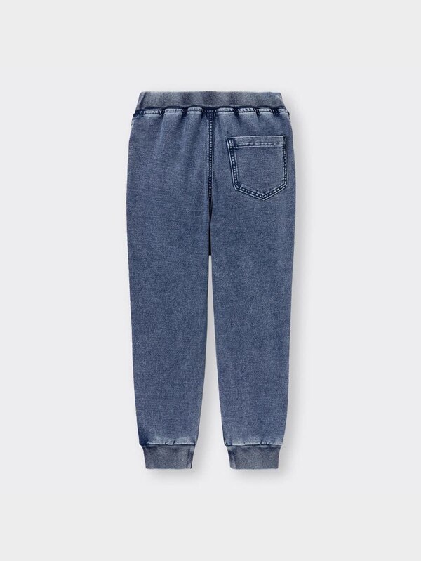 KIDS(男女兼用)インディゴカットソージョガーパンツ