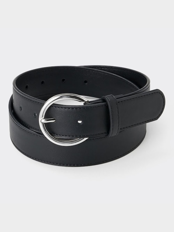 サークルバックルワイドベルト