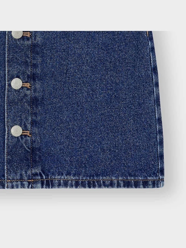 GIRLSデニムフロントボタンスカート