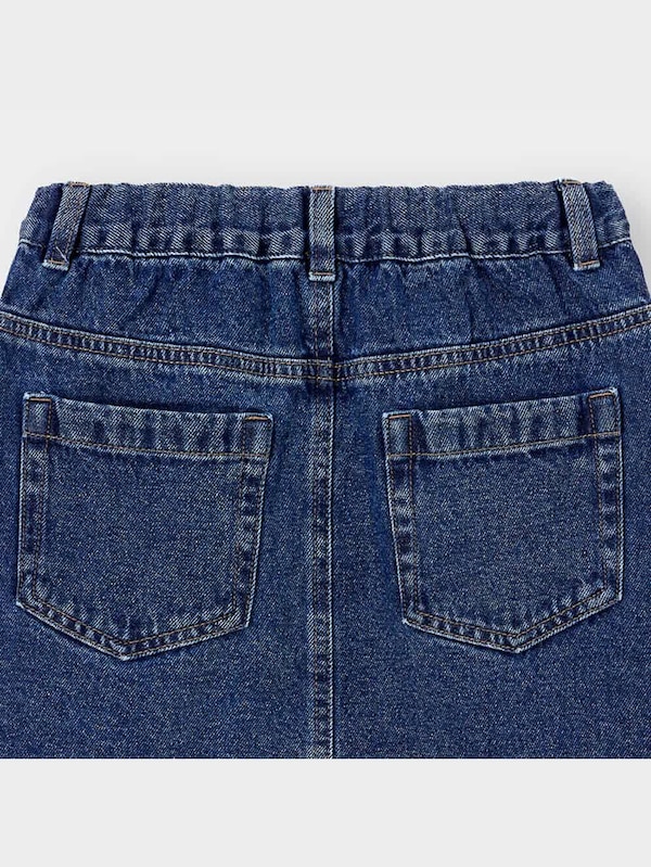 GIRLSデニムフロントボタンスカート