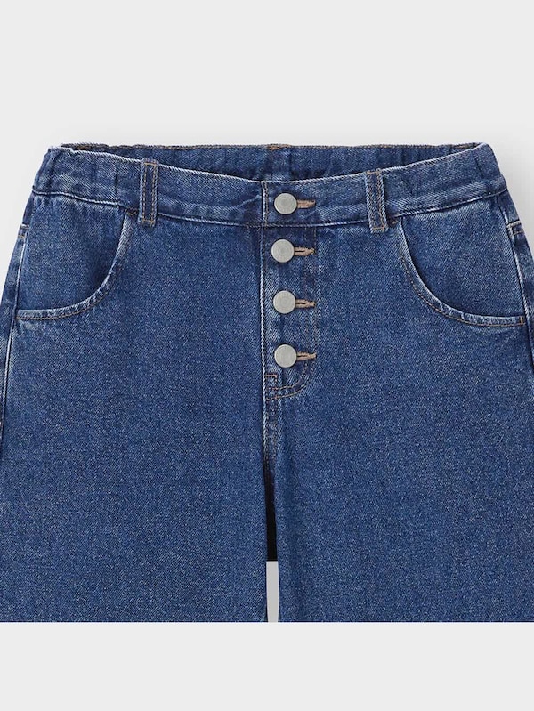 GIRLSデニムプルオンバギーパンツ