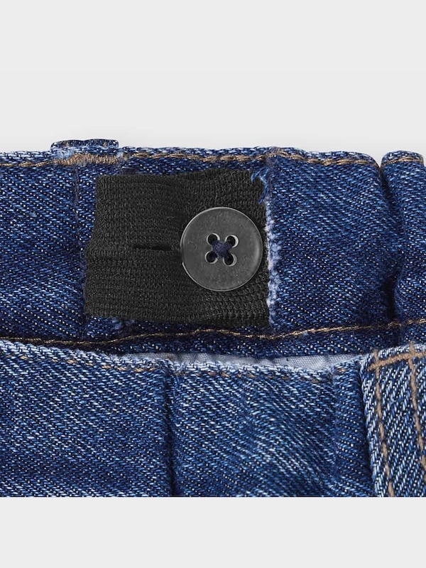 GIRLSデニムプルオンバギーパンツ